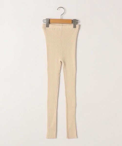SHIPS / シップス レギンス・スパッツ | SHIPS KIDS:130〜155cm / リブ レギンス(ナチュラル)