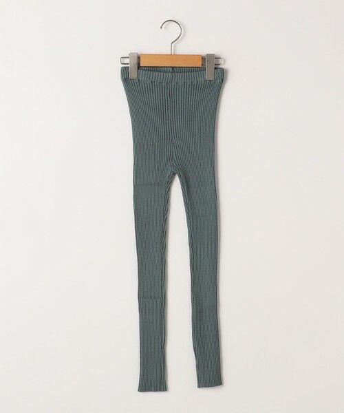 SHIPS / シップス レギンス・スパッツ | SHIPS KIDS:130〜155cm / リブ レギンス(グリーン)