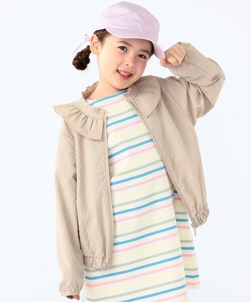 SHIPS / シップス その他アウター | SHIPS KIDS:100〜130cm /〈UVカット/洗濯機可能〉フリル パーカ | 詳細11