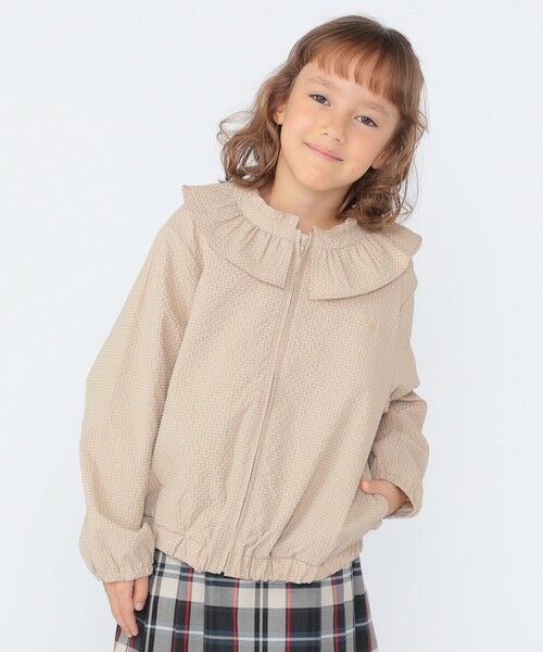 SHIPS / シップス その他アウター | SHIPS KIDS:100〜130cm /〈UVカット/洗濯機可能〉フリル パーカ | 詳細3