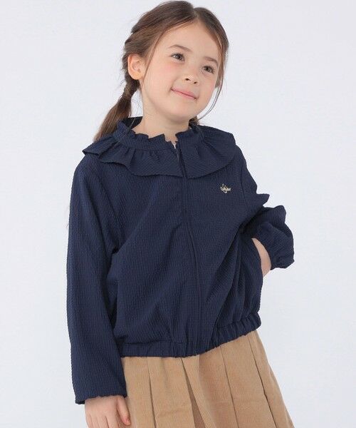 SHIPS / シップス その他アウター | SHIPS KIDS:100〜130cm /〈UVカット/洗濯機可能〉フリル パーカ | 詳細22