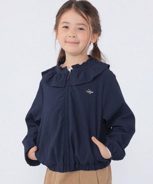 SHIPS / シップス その他アウター | SHIPS KIDS:100〜130cm /〈UVカット/洗濯機可能〉フリル パーカ | 詳細23