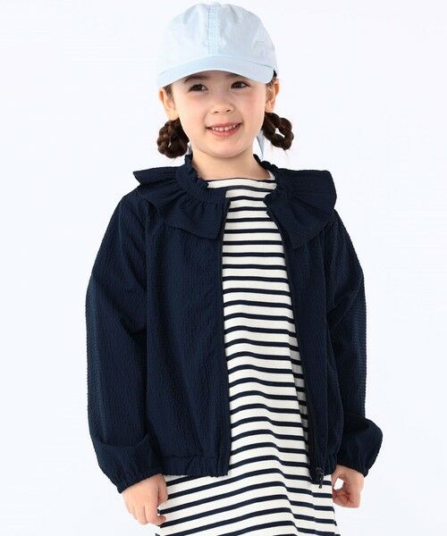 SHIPS / シップス その他アウター | SHIPS KIDS:100〜130cm /〈UVカット/洗濯機可能〉フリル パーカ | 詳細30