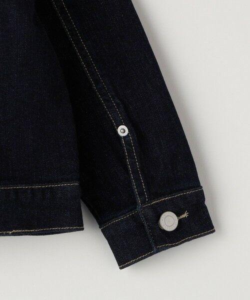 SHIPS / シップス Gジャン・デニムジャケット | SHIPS KIDS:100〜130cm / ヴィンテージ ライク インディゴ デニム ジャケット | 詳細10