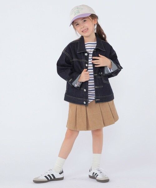 SHIPS / シップス Gジャン・デニムジャケット | SHIPS KIDS:100〜130cm / ヴィンテージ ライク インディゴ デニム ジャケット | 詳細2