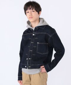 SHIPS / シップス Gジャン・デニムジャケット | SHIPS KIDS:140〜160m / ヴィンテージ ライク インディゴ デニム ジャケット