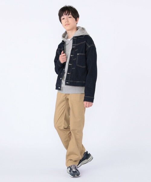 SHIPS / シップス Gジャン・デニムジャケット | SHIPS KIDS:140〜160m / ヴィンテージ ライク インディゴ デニム ジャケット | 詳細10