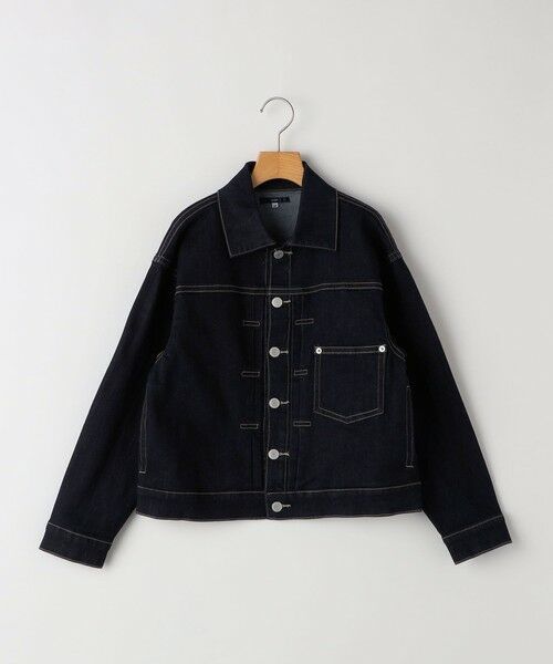 SHIPS / シップス Gジャン・デニムジャケット | SHIPS KIDS:140〜160m / ヴィンテージ ライク インディゴ デニム ジャケット | 詳細11