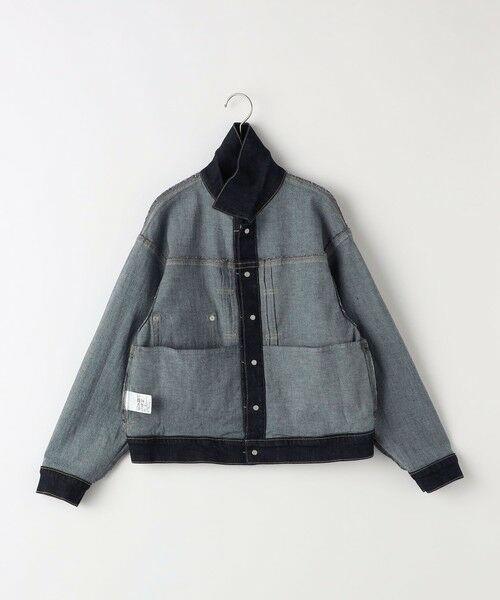 SHIPS / シップス Gジャン・デニムジャケット | SHIPS KIDS:140〜160m / ヴィンテージ ライク インディゴ デニム ジャケット | 詳細13