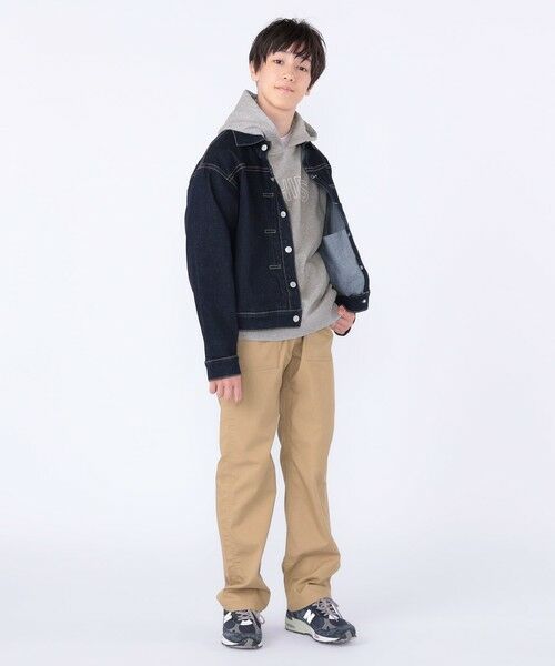 SHIPS / シップス Gジャン・デニムジャケット | SHIPS KIDS:140〜160m / ヴィンテージ ライク インディゴ デニム ジャケット | 詳細6