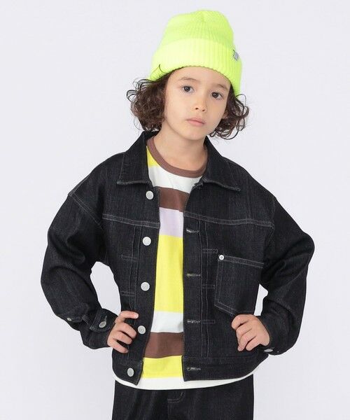 SHIPS / シップス Gジャン・デニムジャケット | SHIPS KIDS:100〜130cm /ヴィンテージ ライク デニム ジャケット | 詳細2