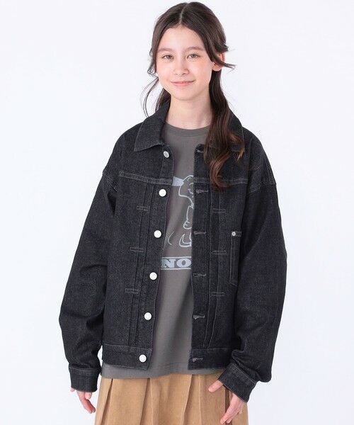 SHIPS / シップス Gジャン・デニムジャケット | SHIPS KIDS:140〜160cm /ヴィンテージ ライク デニム ジャケット | 詳細1