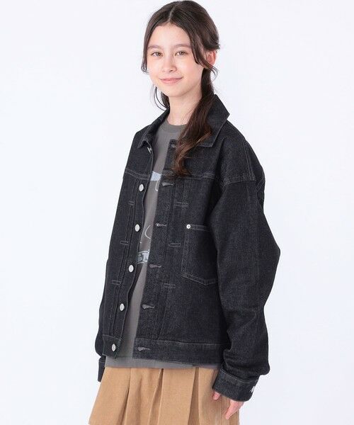 SHIPS / シップス Gジャン・デニムジャケット | SHIPS KIDS:140〜160cm /ヴィンテージ ライク デニム ジャケット | 詳細2