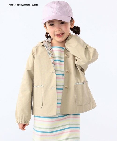 SHIPS / シップス その他アウター | SHIPS KIDS:100〜130cm / リバティ リバーシブル コート | 詳細15
