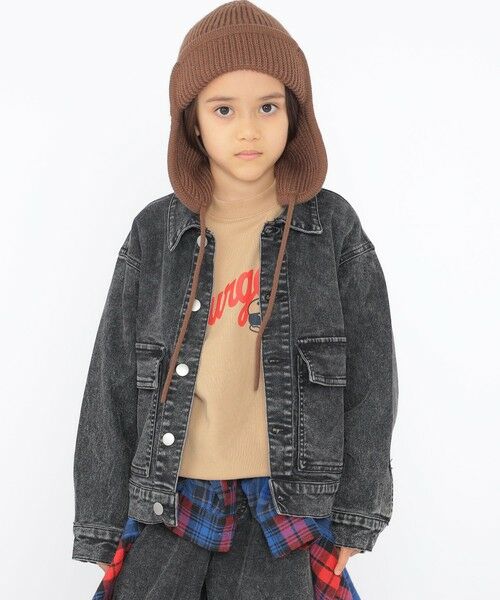 SHIPS / シップス その他アウター | SHIPS KIDS:100〜130cm / ジャージー ライク デニム ジャケット | 詳細1