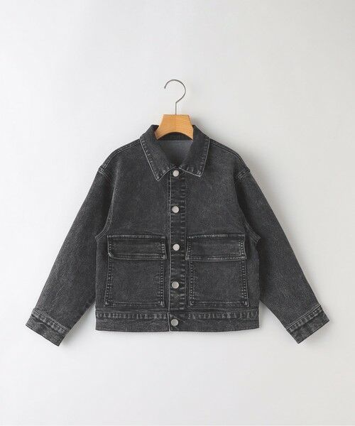 SHIPS / シップス その他アウター | SHIPS KIDS:100〜130cm / ジャージー ライク デニム ジャケット | 詳細7