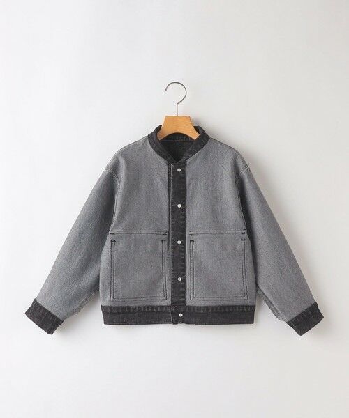 SHIPS / シップス その他アウター | SHIPS KIDS:100〜130cm / ジャージー ライク デニム ジャケット | 詳細13