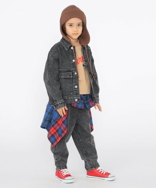 SHIPS / シップス その他アウター | SHIPS KIDS:100〜130cm / ジャージー ライク デニム ジャケット | 詳細3