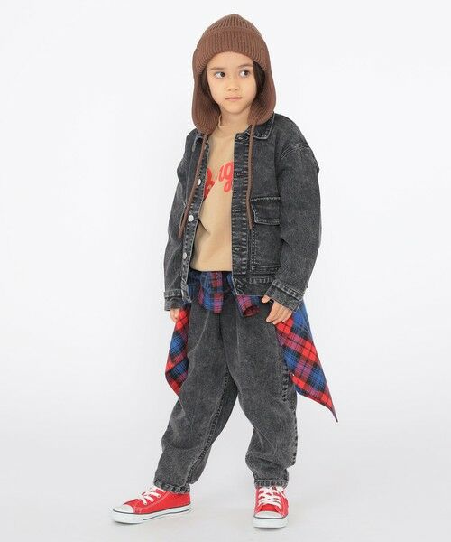 SHIPS / シップス その他アウター | SHIPS KIDS:100〜130cm / ジャージー ライク デニム ジャケット | 詳細4