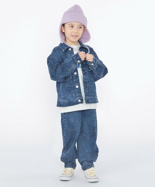 SHIPS / シップス その他アウター | SHIPS KIDS:100〜130cm / ジャージー ライク デニム ジャケット | 詳細19