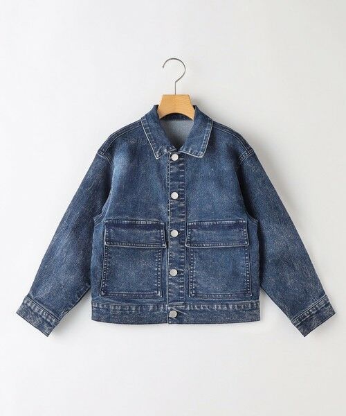 SHIPS / シップス その他アウター | SHIPS KIDS:100〜130cm / ジャージー ライク デニム ジャケット | 詳細21