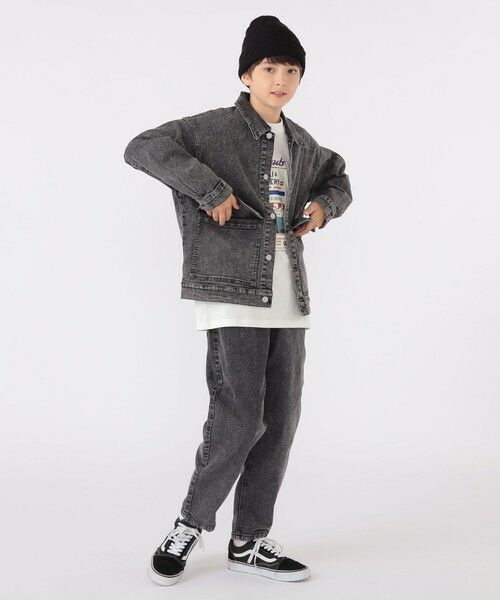SHIPS / シップス その他アウター | SHIPS KIDS:140〜160cm / ジャージー ライク デニム ジャケット | 詳細5