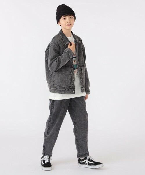 SHIPS / シップス その他アウター | SHIPS KIDS:140〜160cm / ジャージー ライク デニム ジャケット | 詳細6