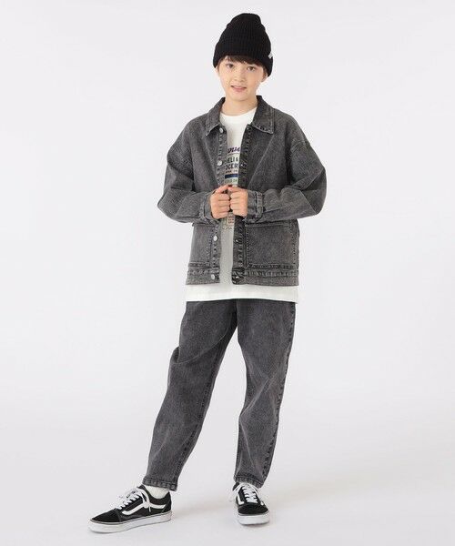 SHIPS / シップス その他アウター | SHIPS KIDS:140〜160cm / ジャージー ライク デニム ジャケット | 詳細3
