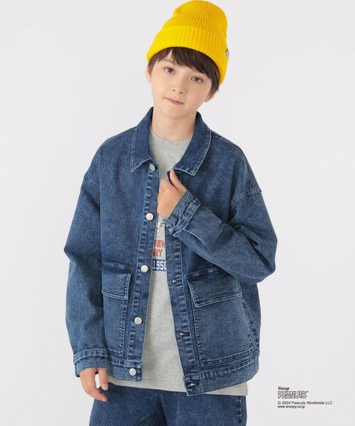SHIPS / シップス その他アウター | SHIPS KIDS:140〜160cm / ジャージー ライク デニム ジャケット | 詳細16