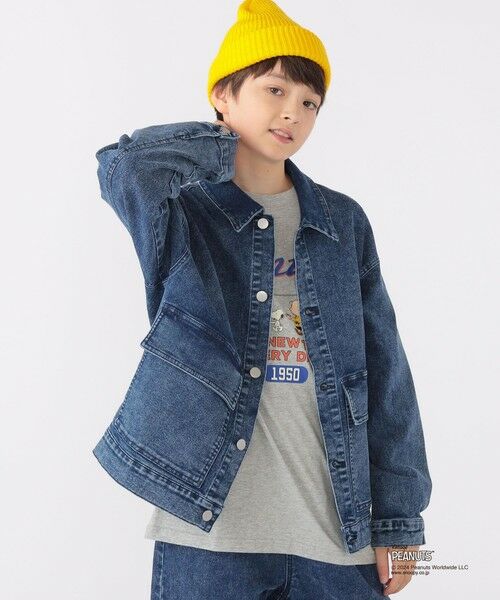 SHIPS / シップス その他アウター | SHIPS KIDS:140〜160cm / ジャージー ライク デニム ジャケット | 詳細17