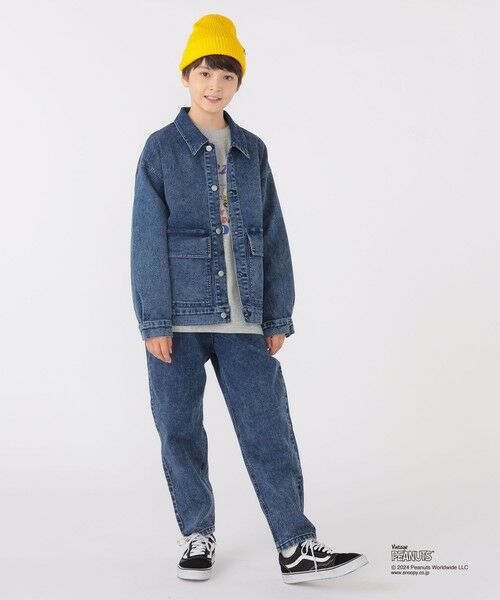 SHIPS / シップス その他アウター | SHIPS KIDS:140〜160cm / ジャージー ライク デニム ジャケット | 詳細19