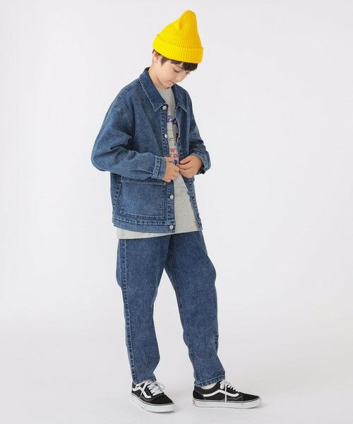 SHIPS / シップス その他アウター | SHIPS KIDS:140〜160cm / ジャージー ライク デニム ジャケット | 詳細20