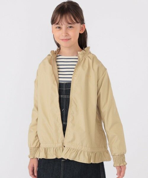 SHIPS / シップス その他アウター | SHIPS KIDS:140〜150cm / 〈撥水〉 フリル パーカー | 詳細1