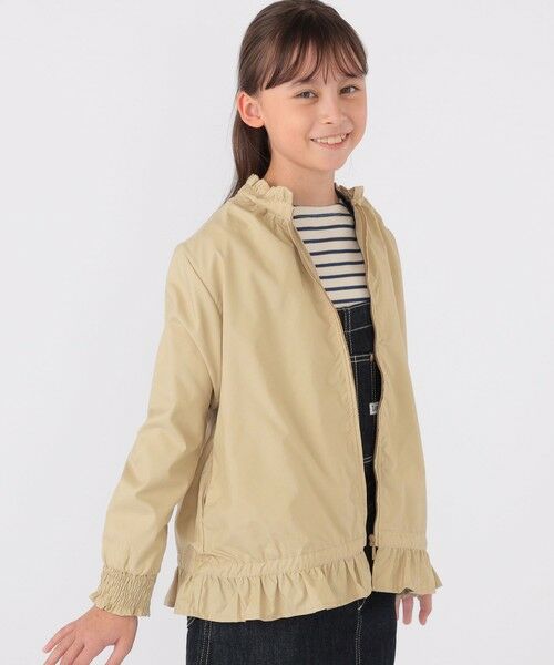 SHIPS / シップス その他アウター | SHIPS KIDS:140〜150cm / 〈撥水〉 フリル パーカー | 詳細2