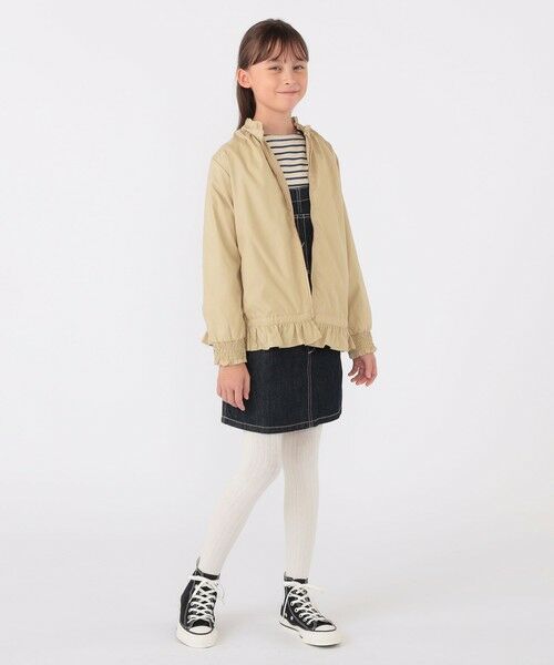 SHIPS / シップス その他アウター | SHIPS KIDS:140〜150cm / 〈撥水〉 フリル パーカー | 詳細4
