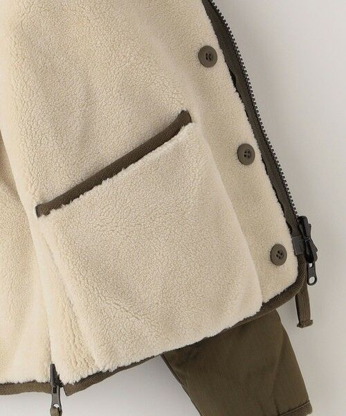 SHIPS / シップス その他アウター | 【WEB限定】TAION:100〜140cm / ミリタリー リバーシブル ダウン ジャケット | 詳細13