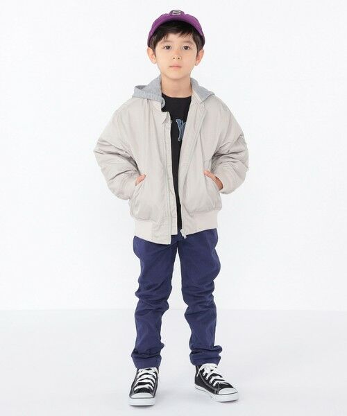 SHIPS / シップス その他アウター | SHIPS KIDS:100〜130cm / MA-1 キルティング フード ジャケット | 詳細2