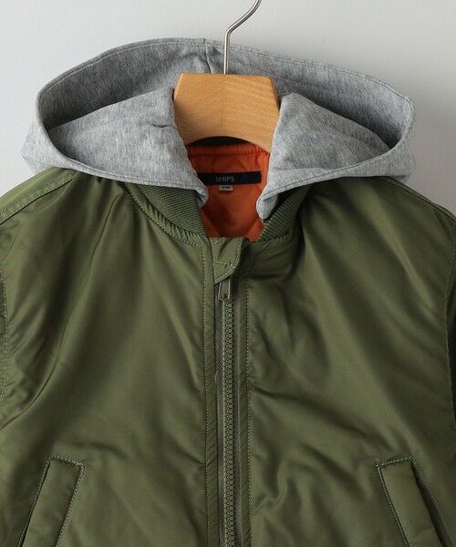 SHIPS / シップス その他アウター | SHIPS KIDS:100〜130cm / MA-1 キルティング フード ジャケット | 詳細15