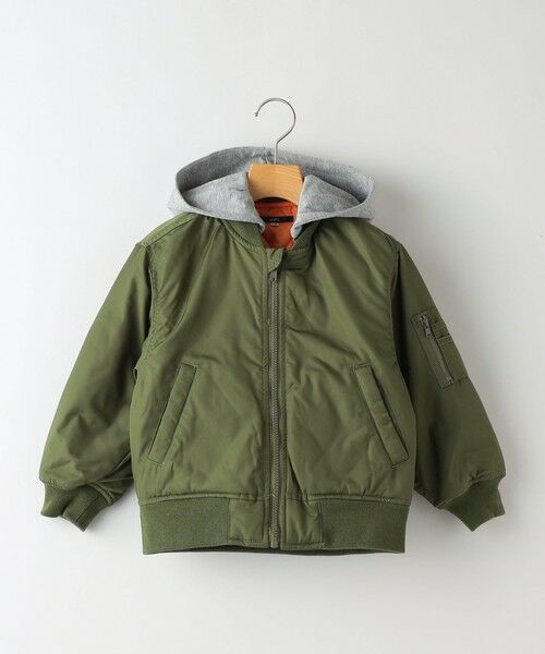 SHIPS / シップス その他アウター | SHIPS KIDS:100〜130cm / MA-1 キルティング フード ジャケット | 詳細11