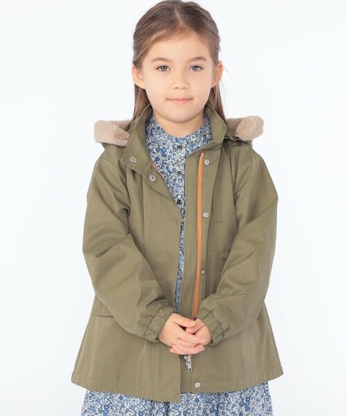 SHIPS / シップス その他アウター | SHIPS KIDS:100〜130cm /〈洗濯機可能〉ツイル モッズ コート | 詳細3