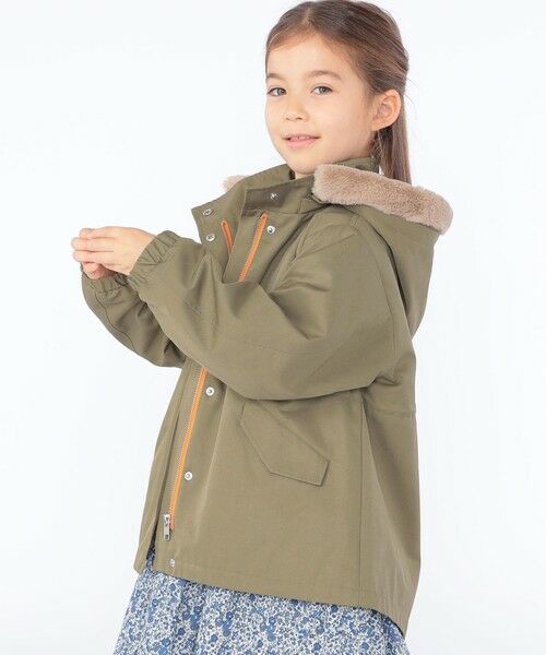 SHIPS / シップス その他アウター | SHIPS KIDS:100〜130cm /〈洗濯機可能〉ツイル モッズ コート | 詳細4