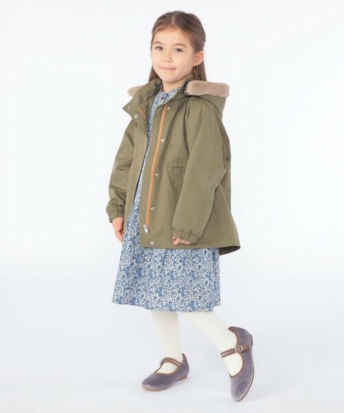 SHIPS / シップス その他アウター | SHIPS KIDS:100〜130cm /〈洗濯機可能〉ツイル モッズ コート | 詳細9