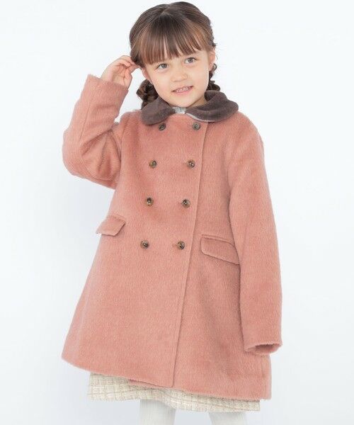 SHIPS / シップス その他アウター | SHIPS KIDS:100〜130cm / シャギー コート(ピンク系)