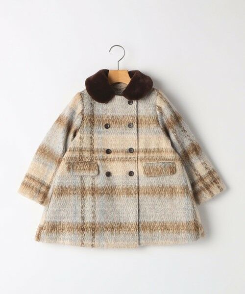 SHIPS / シップス その他アウター | SHIPS KIDS:100〜130cm / シャギー チェック コート | 詳細8