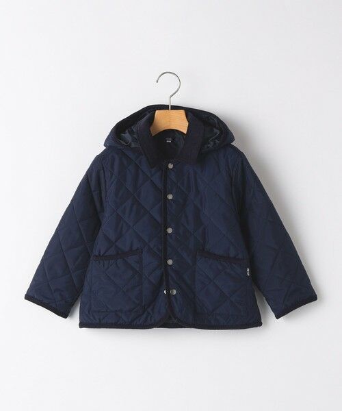 SHIPS / シップス その他アウター | SHIPS KIDS:100〜130cm /〈多機能/洗濯機可能〉キルト フード ジャケット(ネイビー)
