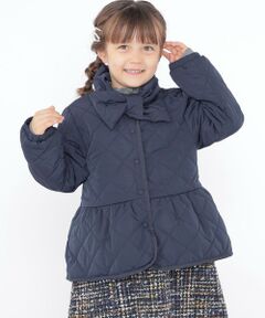 SHIPS / シップス その他アウター | SHIPS KIDS:100〜130cm /〈撥水/洗濯機可能〉キルト ペプラム ジャケット