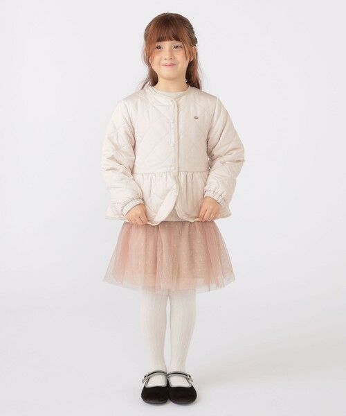 SHIPS / シップス その他アウター | SHIPS KIDS:100〜130cm /〈撥水/洗濯機可能〉キルト ペプラム ジャケット | 詳細9