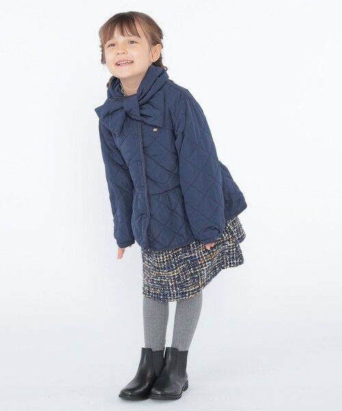 SHIPS / シップス その他アウター | SHIPS KIDS:100〜130cm /〈撥水/洗濯機可能〉キルト ペプラム ジャケット | 詳細29