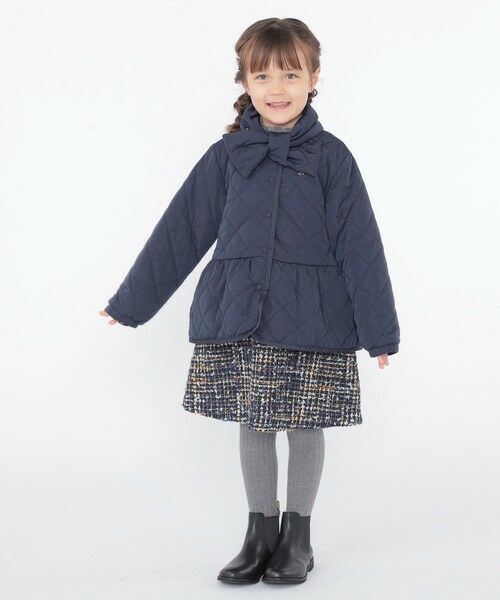 SHIPS / シップス その他アウター | SHIPS KIDS:100〜130cm /〈撥水/洗濯機可能〉キルト ペプラム ジャケット | 詳細30