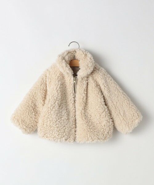 SHIPS / シップス その他アウター | SHIPS KIDS:80〜90cm / プードルファー×タフタ リバーシブル ジャケット | 詳細1